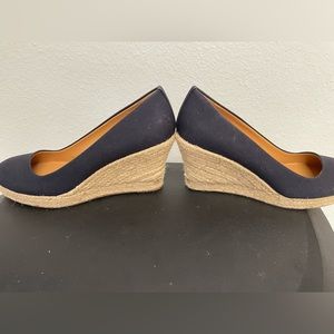 JCrew espadrilles. NWOT. Navy